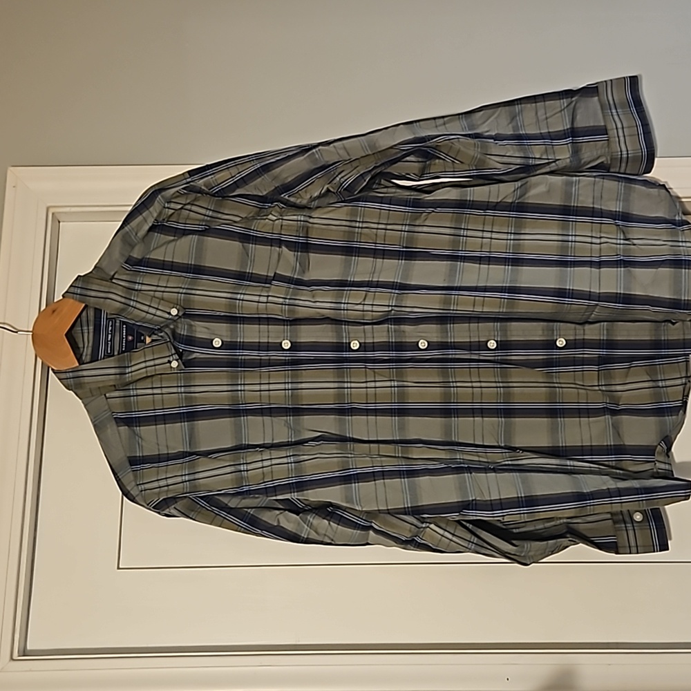 Men's XXL saddlebred button down